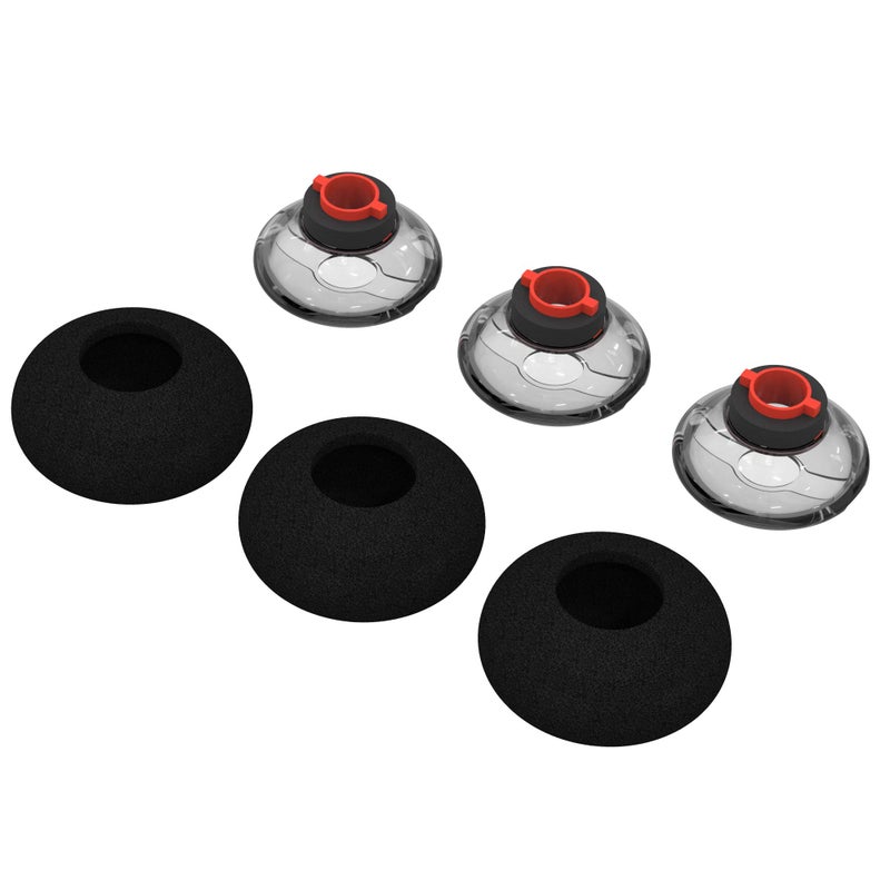 Wiki VALLEY Eartips Replacement for Plantronics Voyager 5200 5220 5210,Earphone Kits Earpads for Plantronics Voyager 5200 Voyager Legend Voyager Pro Wireless Headset-Medium - Image 1